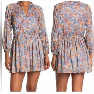 NSR floral print mini dress. Size‎ L